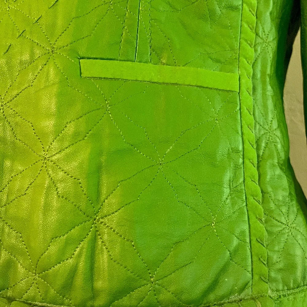 Peter Nygard Green Embroidered Blazer - Picture 3 of 16